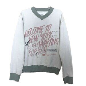 Taylor Swift 1989 Welcome To New York V-Neck Pullover Sweatshirt Small